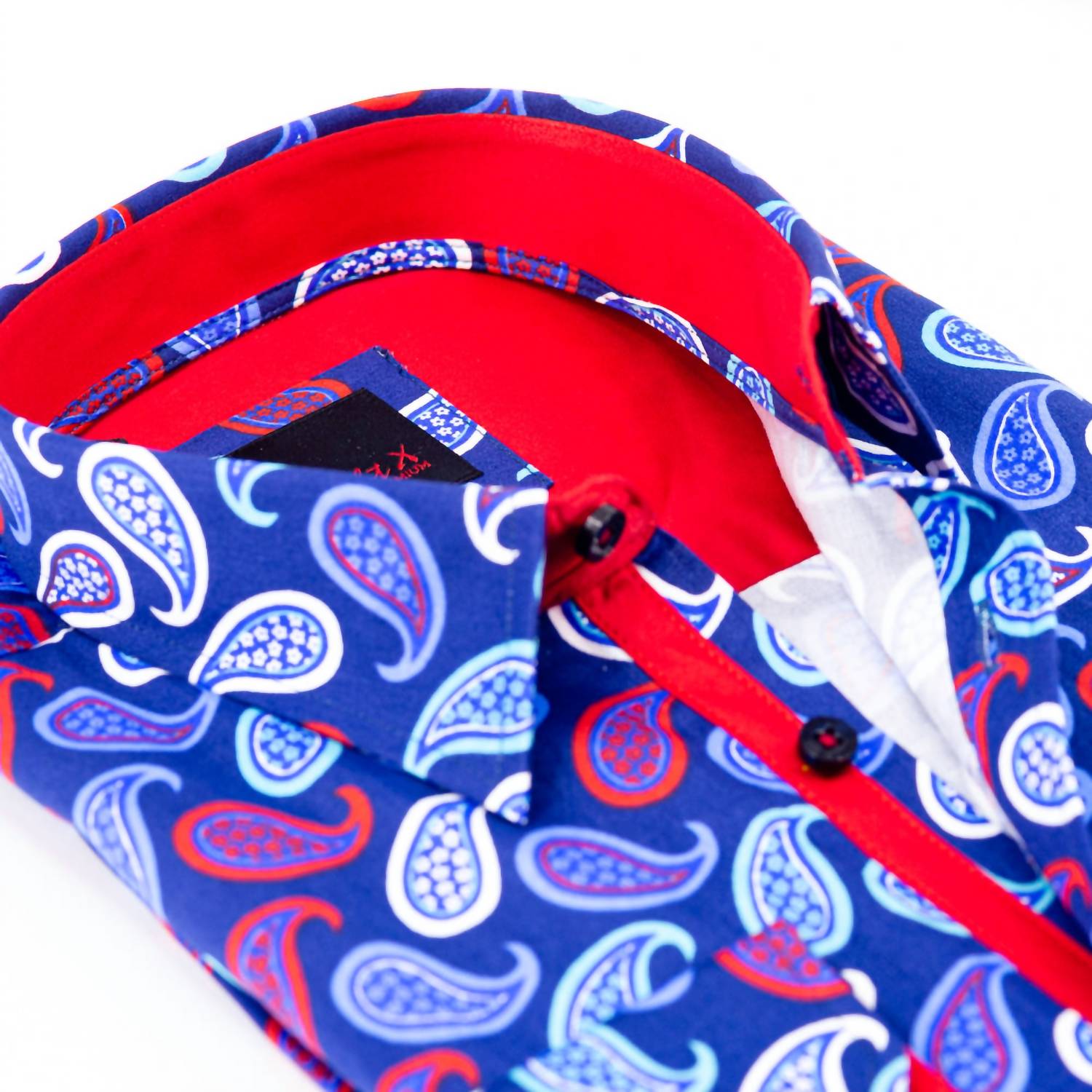 Eight X - Men's Paisley Print Button Down Shirt