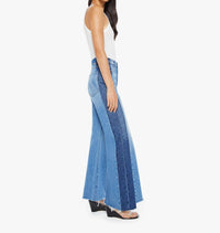 Mother - High-waisted Wide-leg Jeans