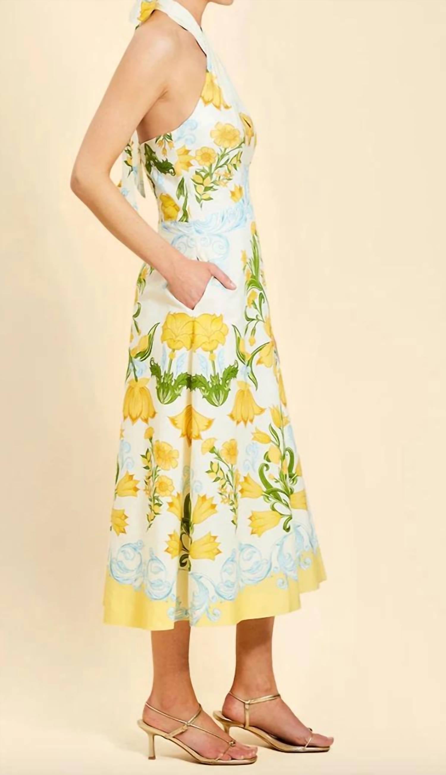 Mestiza New York - Copacabana Halter Midi Dress