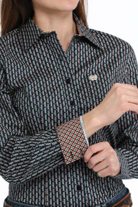 Cinch - Women's Long Sleeve Print Shirt