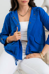 Blu Pepper - Zip Up Hooded Jacket