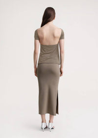 Toteme - Slip Through Knit Cut-out Top