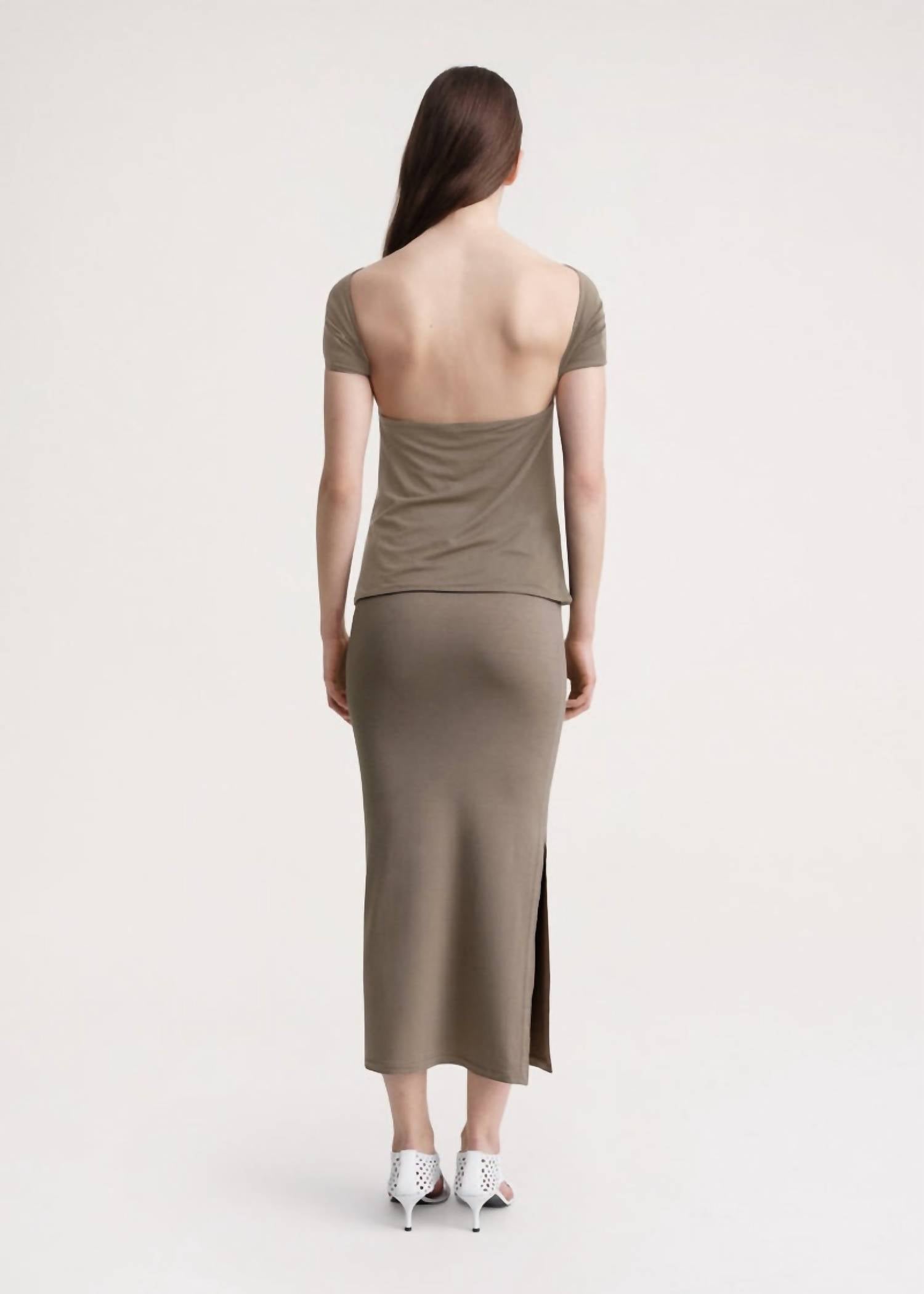 Toteme - Slip Through Knit Cut-out Top