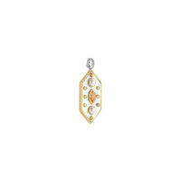 Ti Sento - Women's Geometric Mother of Pearl Pendant