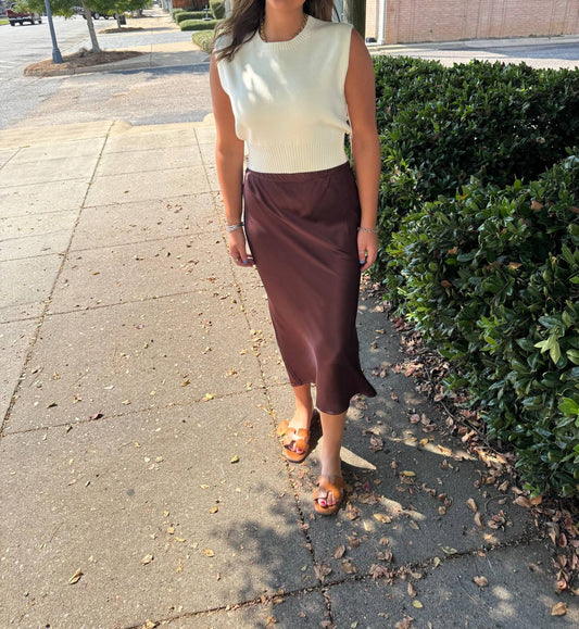 Bobi - Midi Bias Cut Skirt