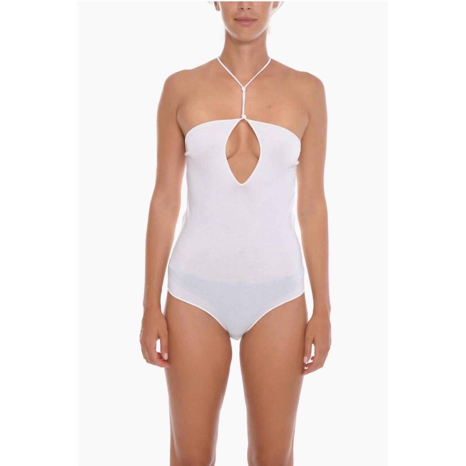 Bottega Veneta - Cashmere Blend Gauge Bare-back Bodysuit