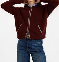 Brodie Cashmere - Luxe Cashmere Bomber Jacket