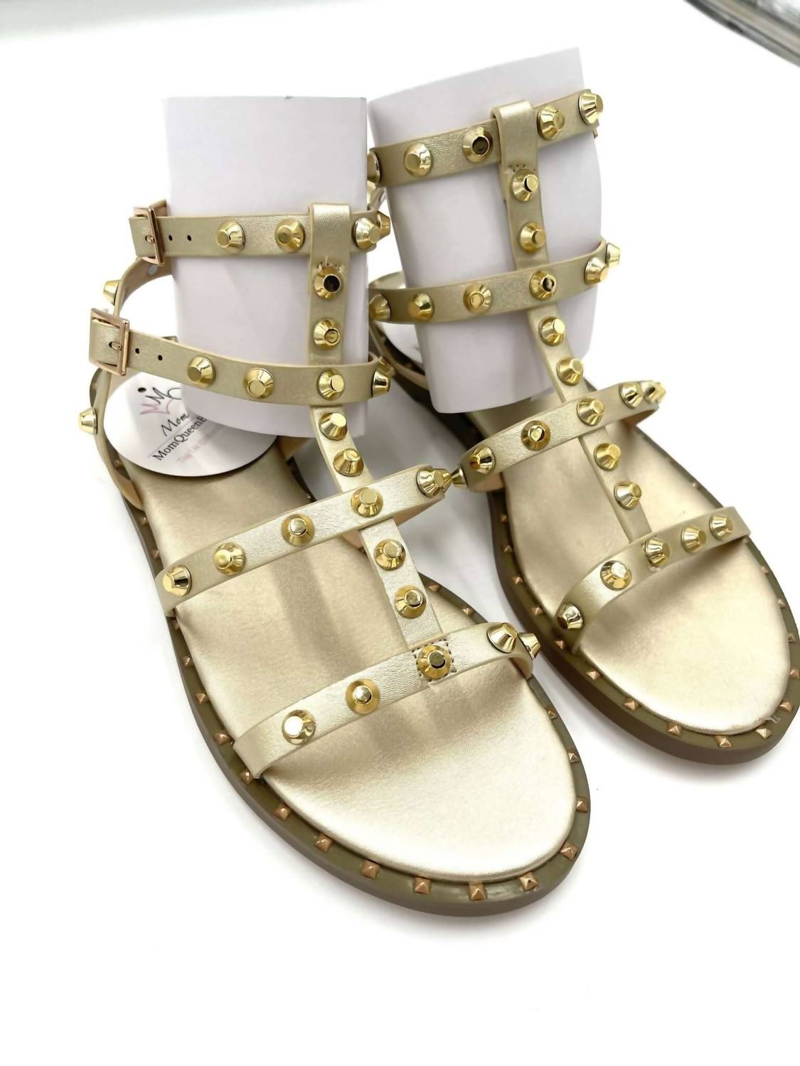 Exe - Women's Studded Flat Sandals