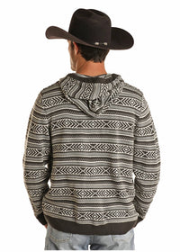 Rock & Roll Denim - Henley Sweater Hoodie