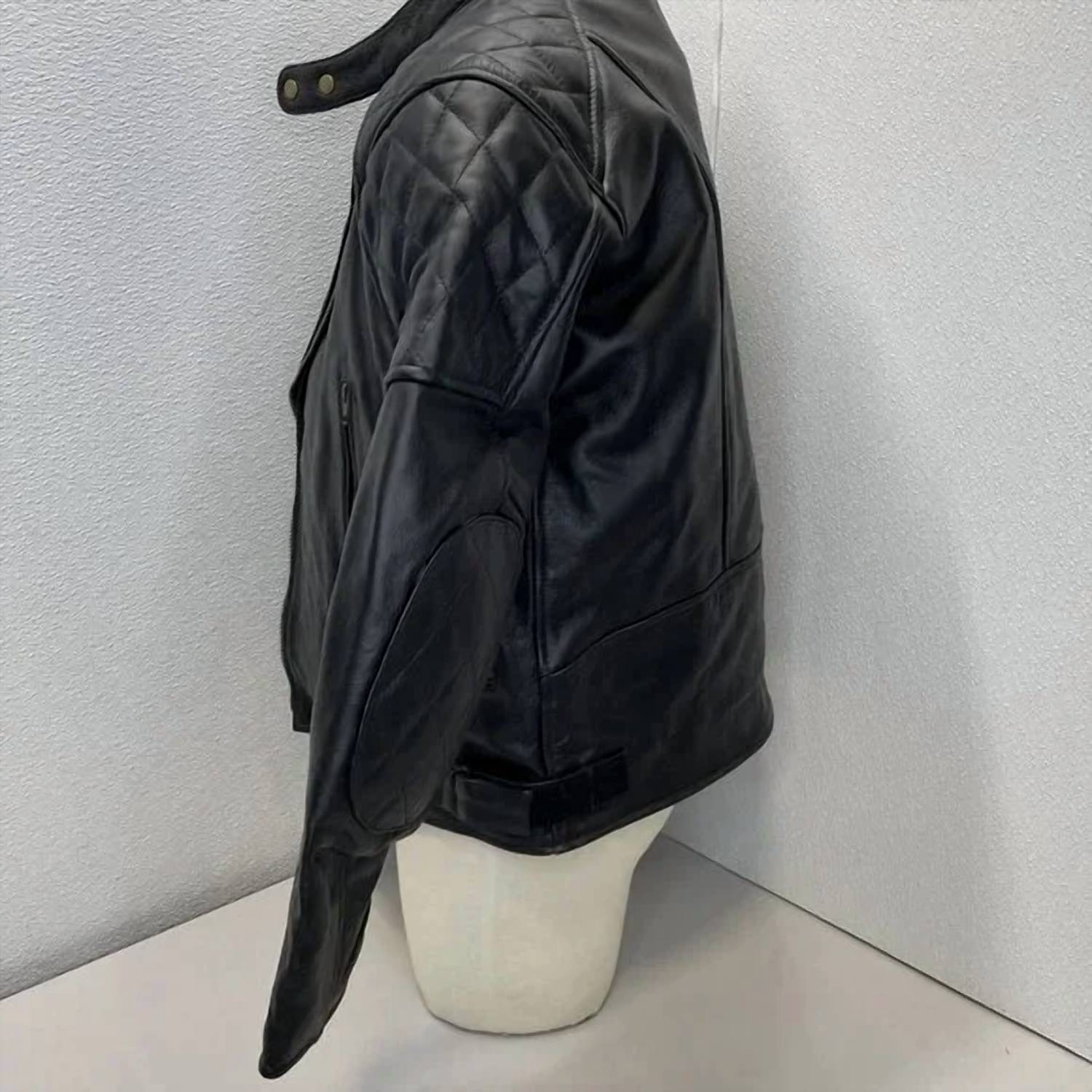 Born To Race Usa - Men's Leather Motorcycle Jacket