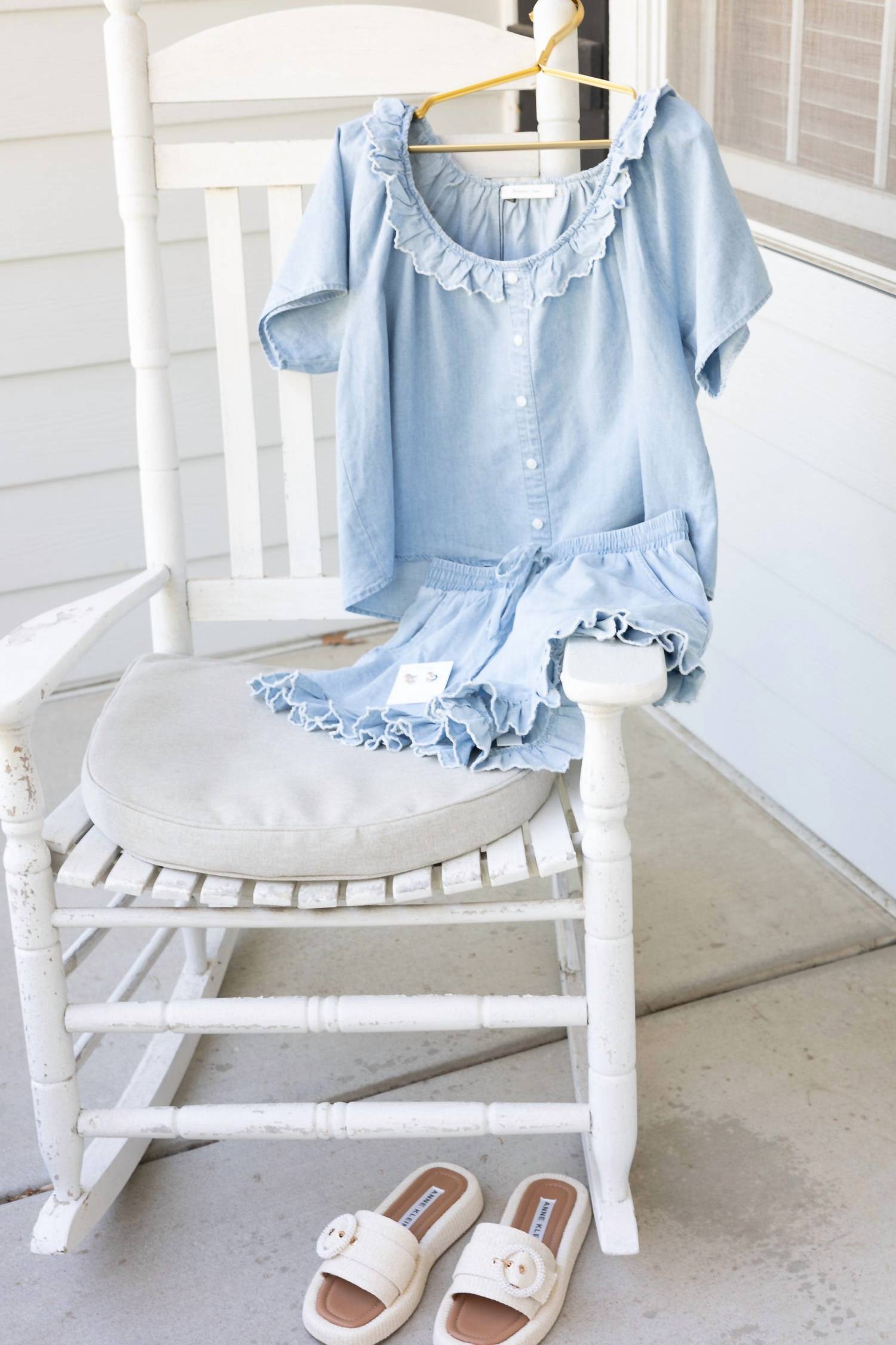 Mustard Seed - Austyn Chambray Set