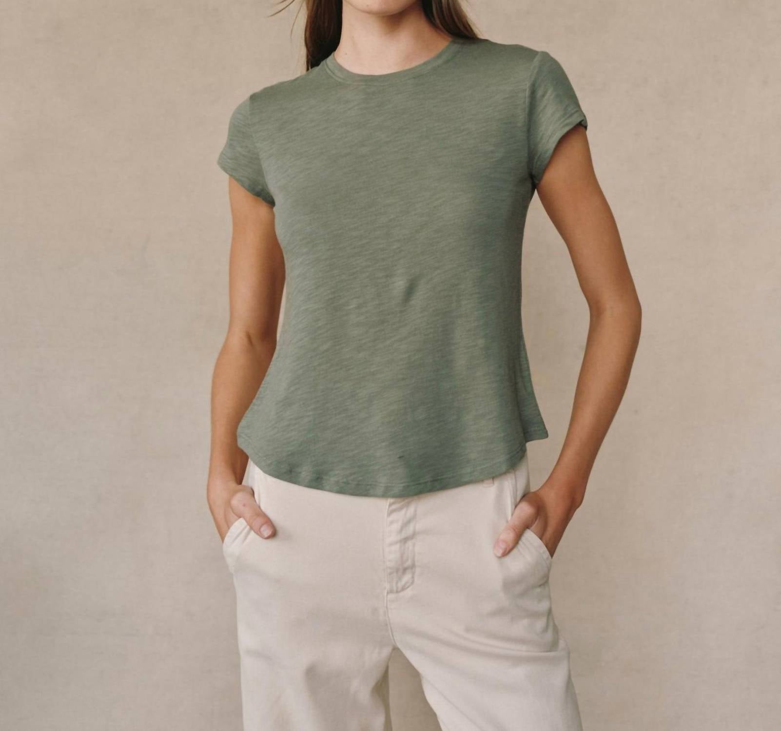 Bella Dahl - Women's Baby Crew Tee