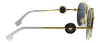 Versace - Aviator Metal Sunglasses with Grey Lens
