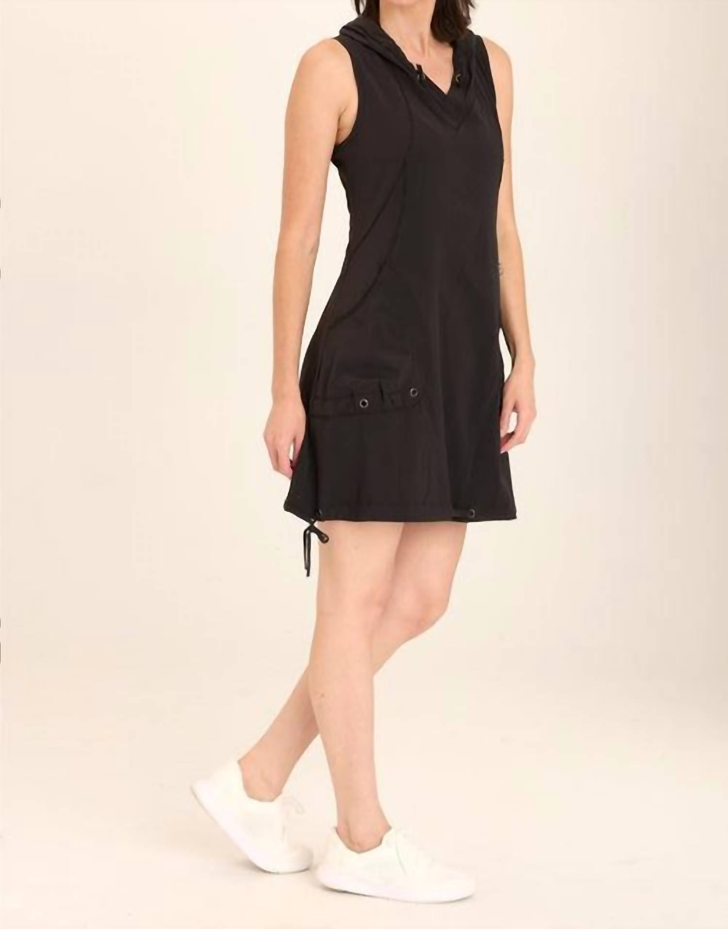 Xcvi - Sumi Active Whisper Stretch Hooded Cargo Mini Dress