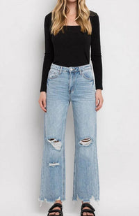 Vervet By Flying Monkey - Ali Vintage Super High Rise Flare Jeans