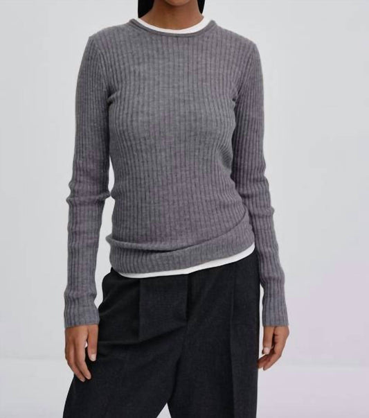 Herskind - Ribbed Slim Crew Sweater