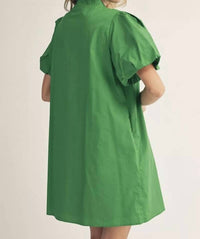 Jodifl - Emerald Isle Embroidered Shift Dress