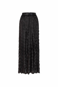 Heirlome - Emma Pleated Satin Maxi Skirt