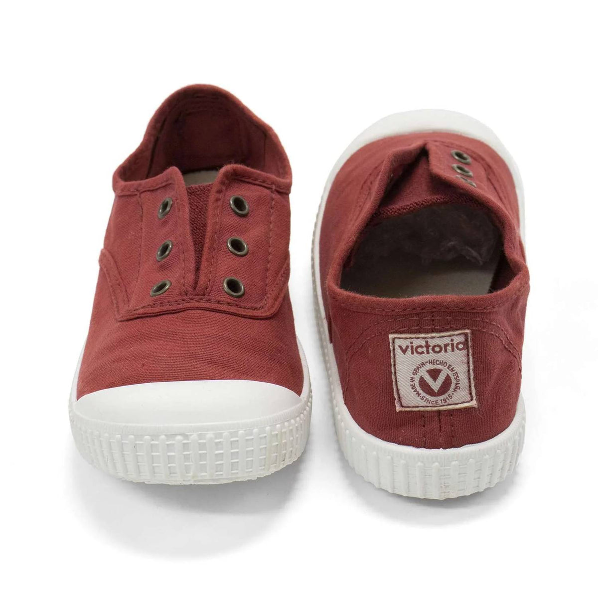 Victoria - Boy's 1915 Inglesa Slip-on Canvas Shoes