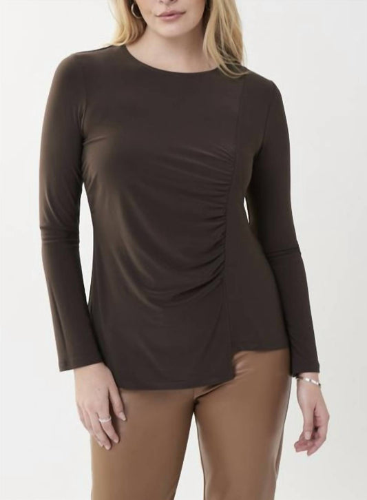 Joseph Ribkoff - RUCHED FRONT TOP