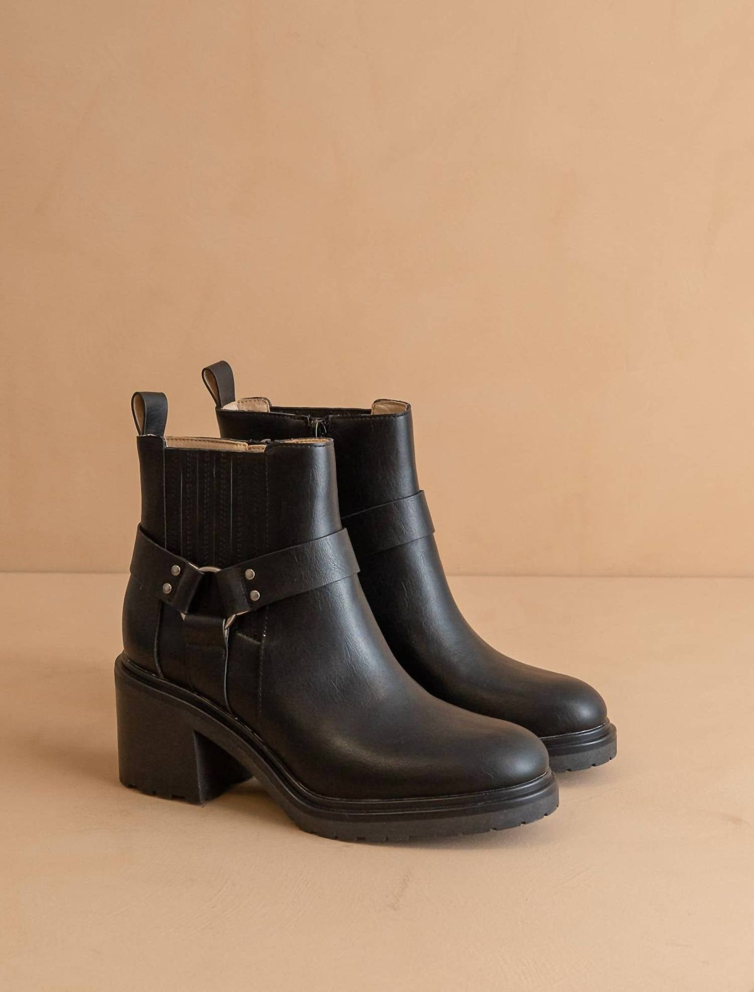 Oasis Society - Women's The Jayden Motorcycle Fall Bootie