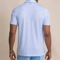 Southern Tide - Driver Island View Gingham Printed Polo