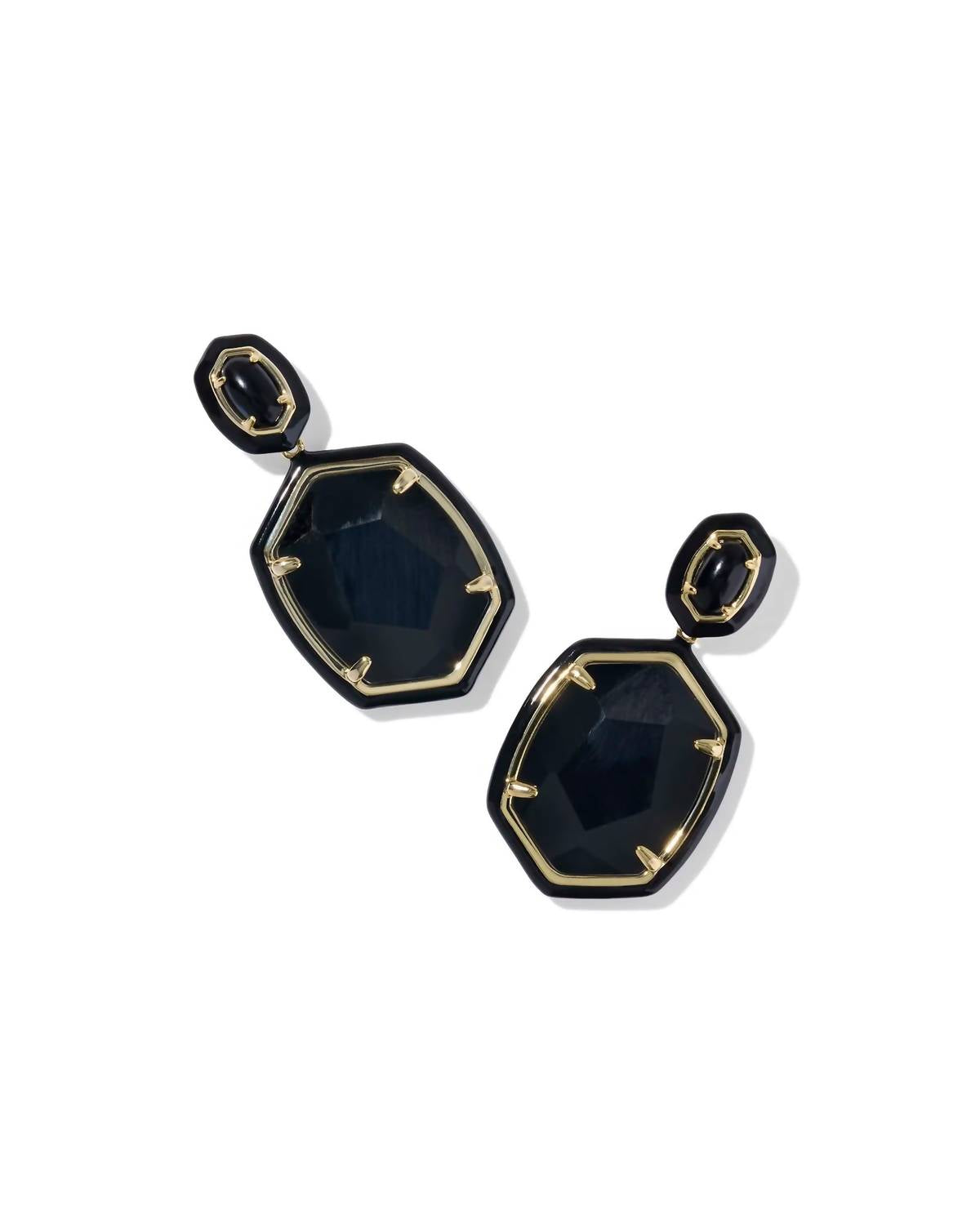 Kendra Scott - Women's Daphne Enamel Frame Drop Earrings