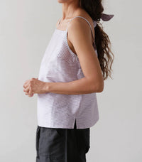 Donni. - Taffeta Shell Top