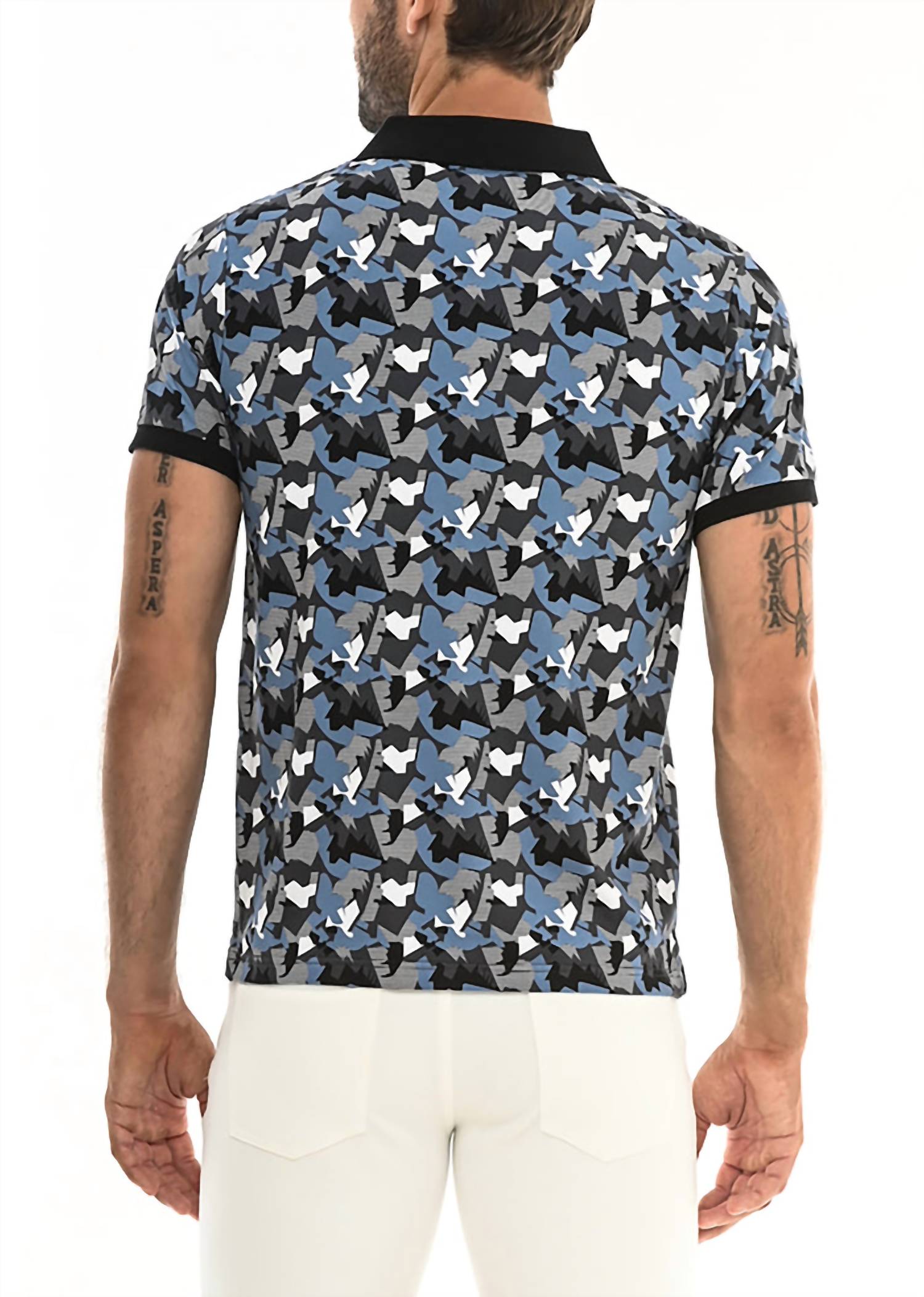 Postmarc - Geo Camo Polo Shirt
