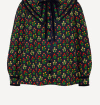 Pink City Prints - Cleo Long Puffed Sleeve Blouse