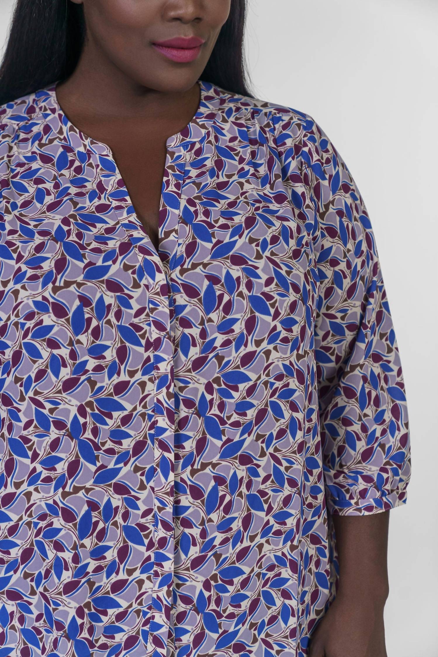 Nydj - Pintuck Button Down Blouse - Plus