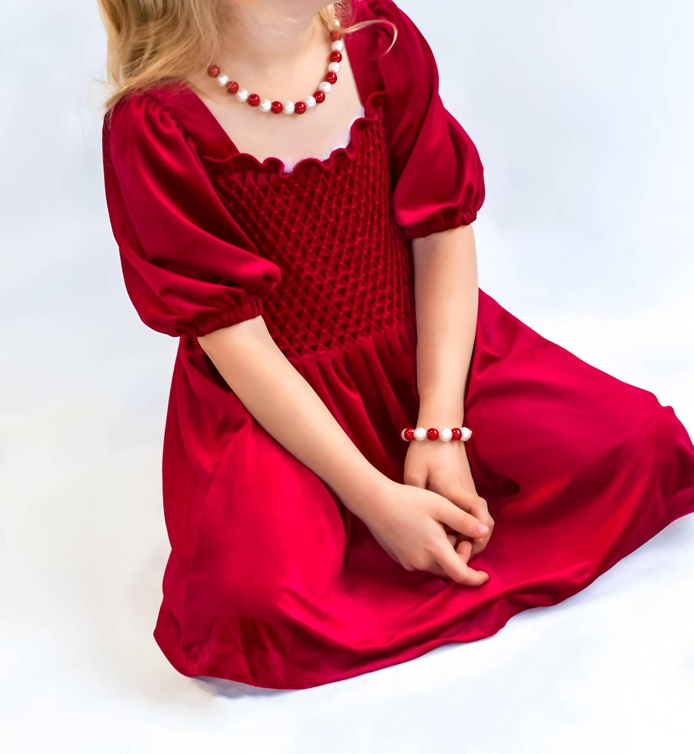 Little Grey - Hand Smocked Dress