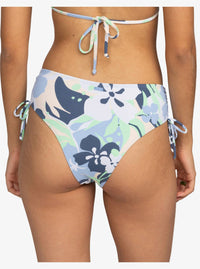 Roxy - Printed Beach Classics Mod Lace Up Bikini Bottoms