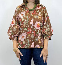 Jodifl - Meadow Button Top