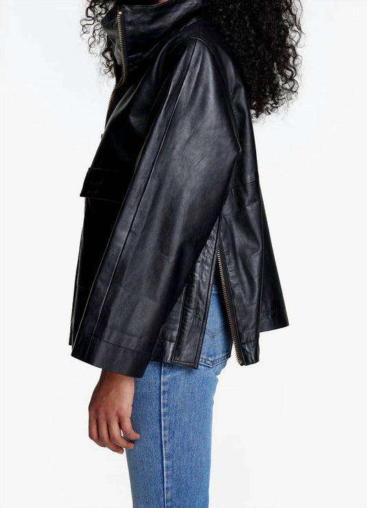 Smythe - Over The Head Leather Anorak Jacket