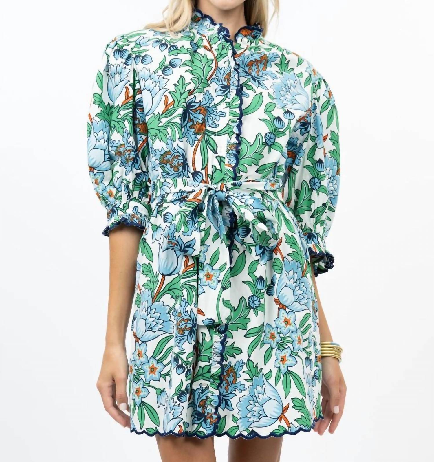 Uncle Frank - Scallop Front Dress