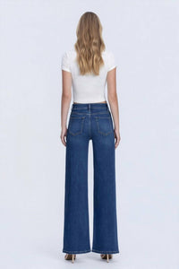 Vervet By Flying Monkey - Lila High Rise Soft Wide Leg Jean
