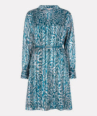 Esqualo - Long Sleeve Printed Dress