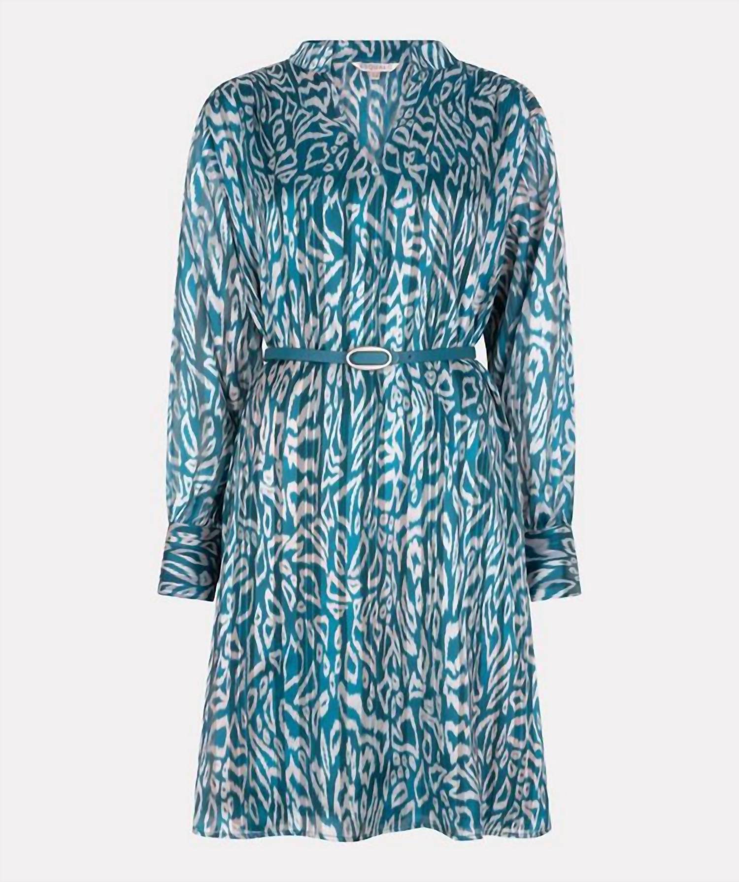 Esqualo - Long Sleeve Printed Dress