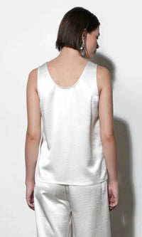 Greylin - Ariana Easy Satin Sleeveless Top