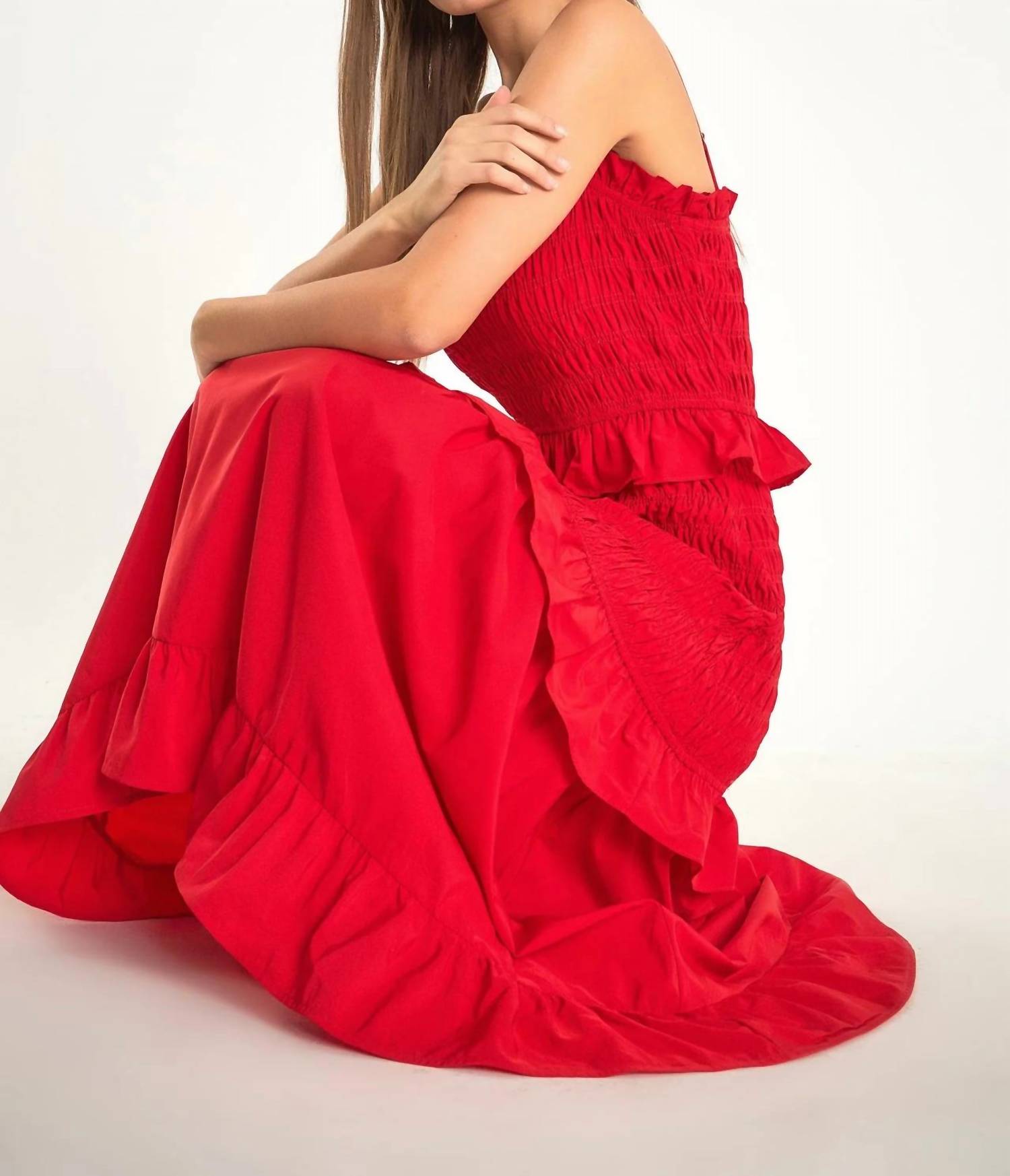Endless Rose - Lilah Smocked Maxi Dress
