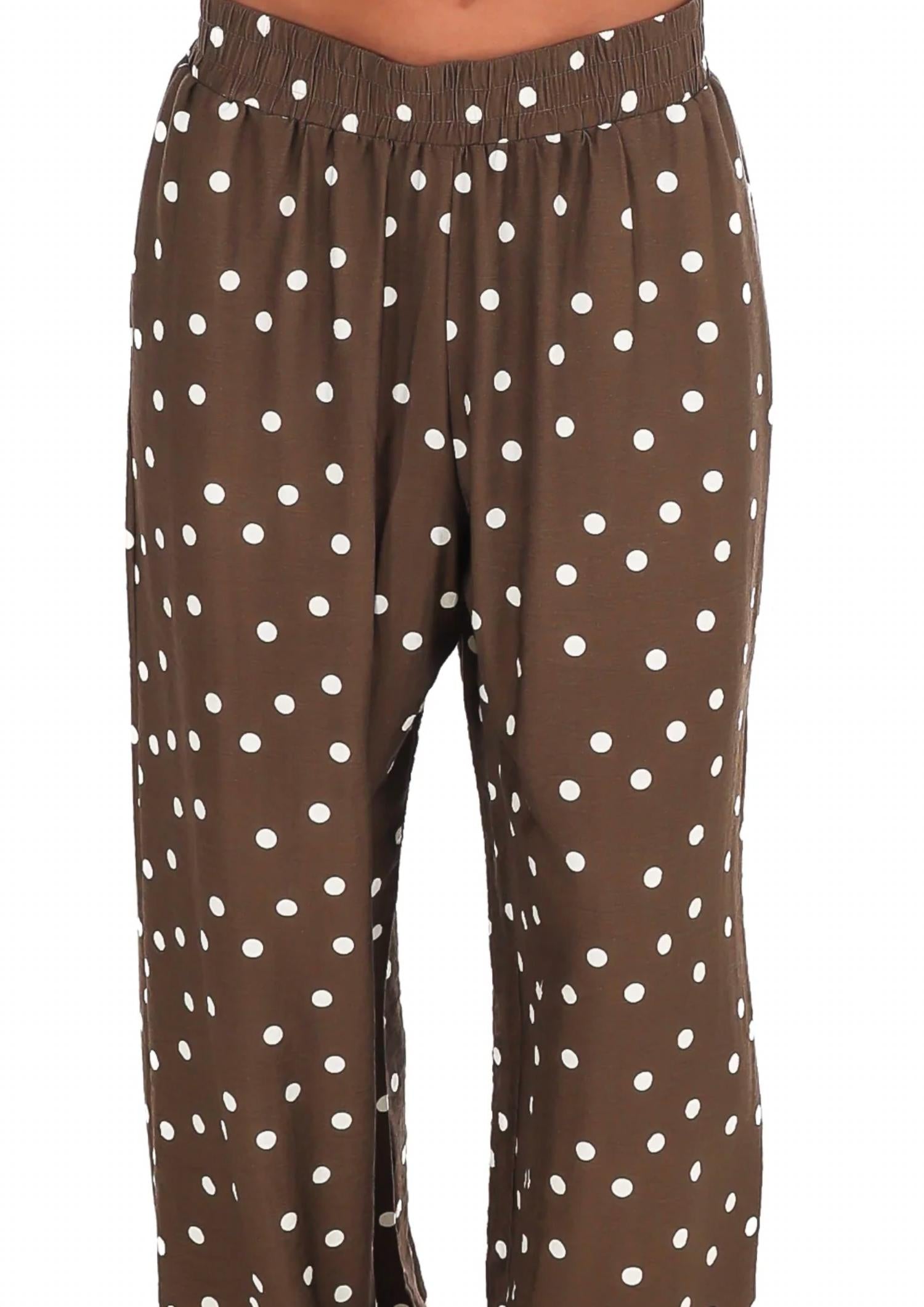 She + Sky - Sweet Talk Polka Dot Pants