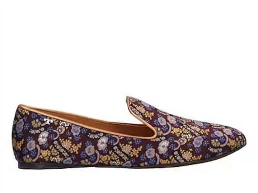 Tory Burch - Women's Jacquard Smoking Slipper Loafer