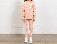 Tiny Whales - Girls Tie Dye Boxy Sweatshirt