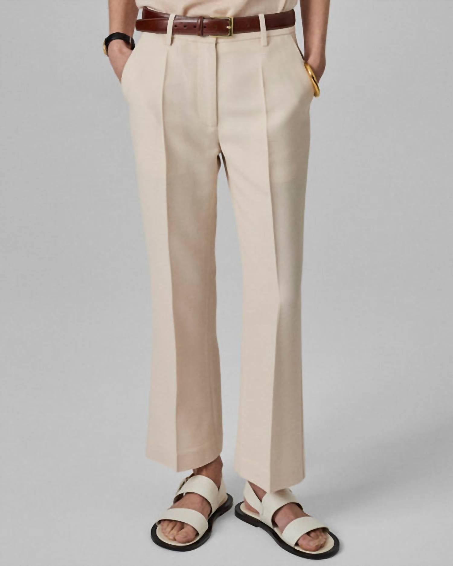 Co - Cropped Flared Pants