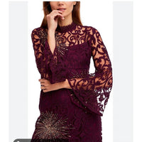 Free People - Crochet Lace Starburst Dress