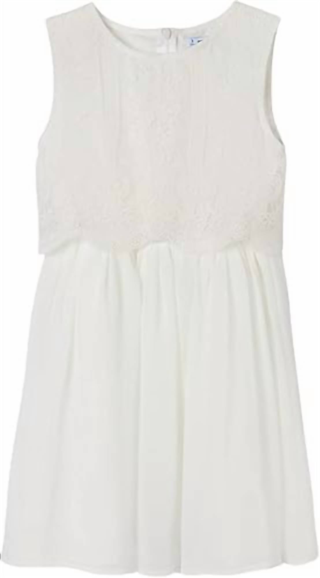 Mayoral - Girls' Top Lace Dress
