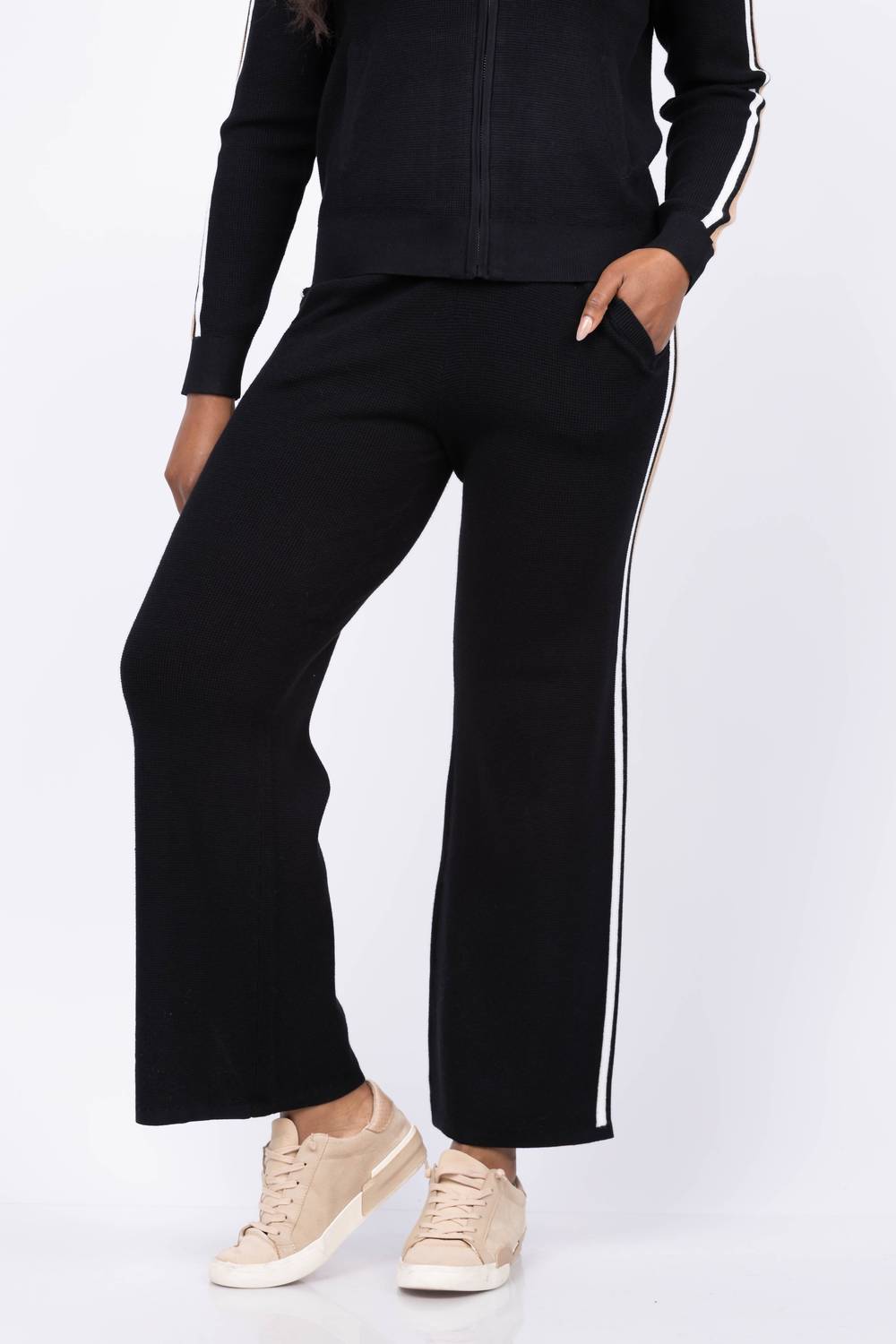 J. Society - Thermal Striped Full Leg Pants
