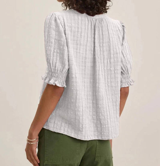 Velvet By Graham & Spencer - Bonita Textured Gauze Top