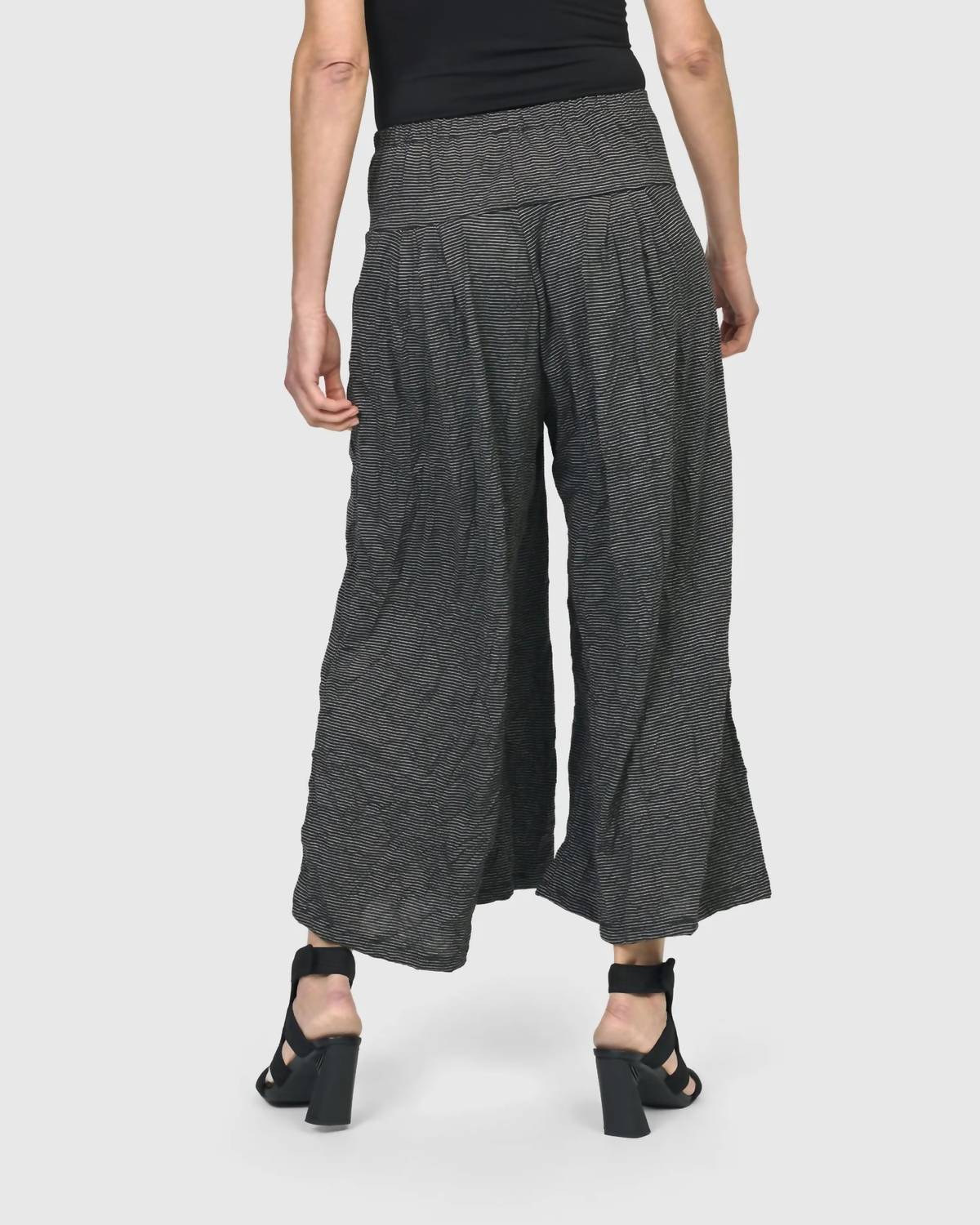 ALEMBIKA Whirlwind Lounge Pants in stripes - women's pants - view 4